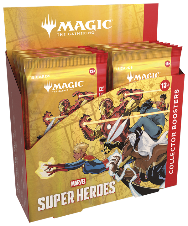 Magic: The Gathering - Marvel Super Heroes Collector Booster Display Box