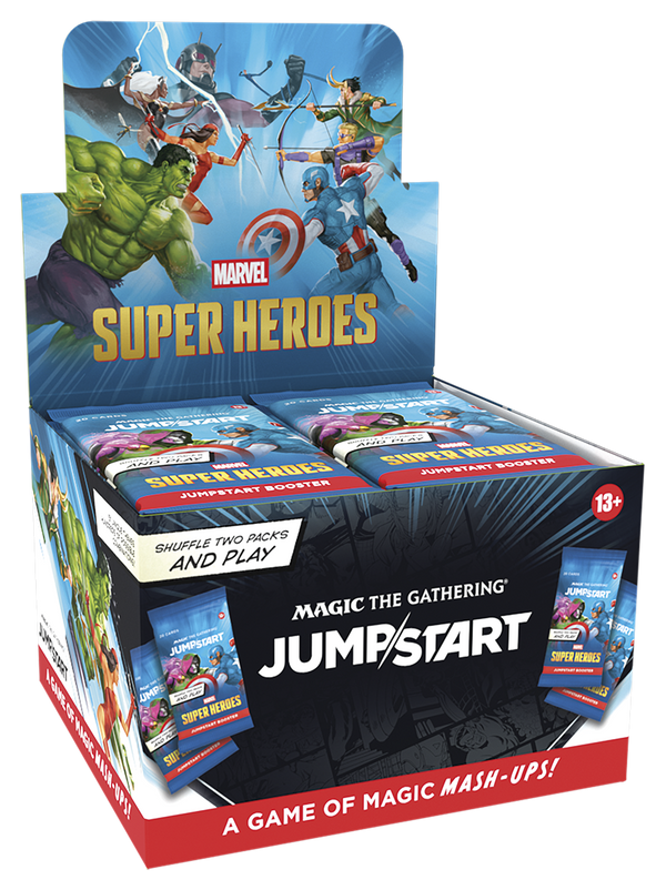 Magic: The Gathering - Marvel Super Heroes Jumpstart Booster Display Box