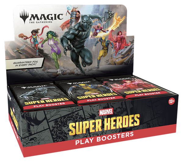Magic: The Gathering - Marvel Super Heroes Play Booster Display Box