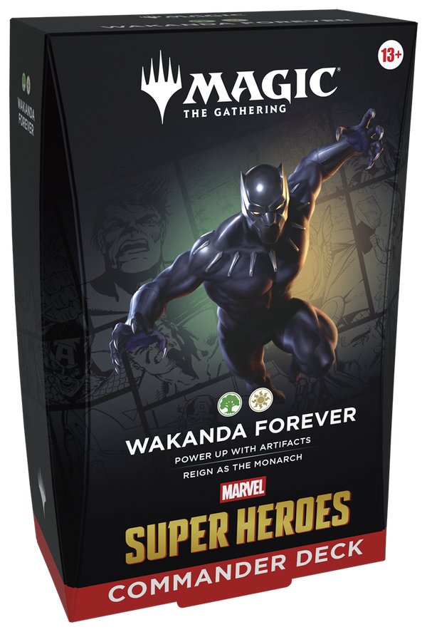 Magic: The Gathering - Marvel Super Heroes Commander Deck - Wakanda Forever