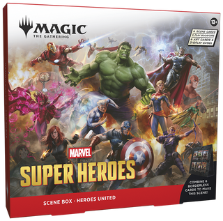 Magic: The Gathering - Marvel Super Heroes Scene Box - Heroes United