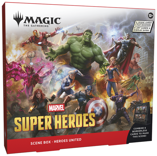 Magic: The Gathering - Marvel Super Heroes Scene Box - Heroes United