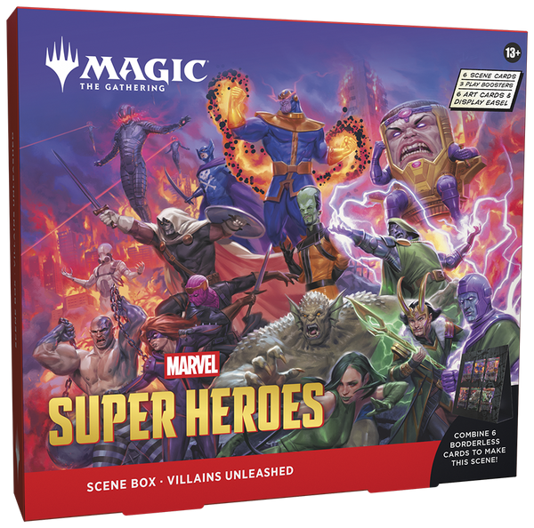 Magic: The Gathering - Marvel Super Heroes Scene Box - Villains Unleashed