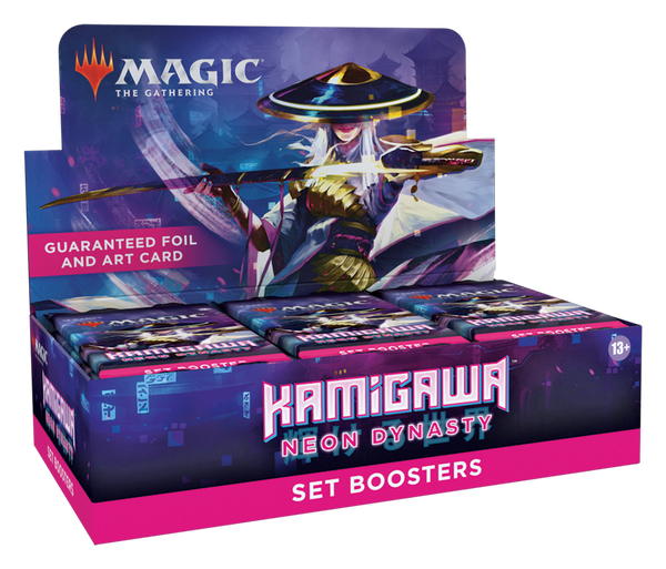 Magic: The Gathering - Kamigawa: Neon Dynasty Set Booster Display Box