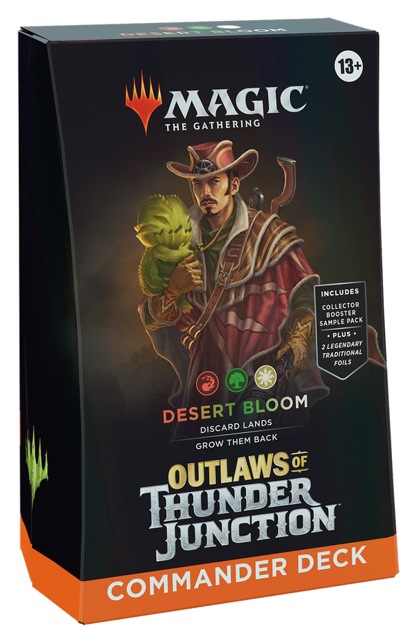 Magic: The Gathering - Outlaws of Thunder Junction Commander Deck - Desert Bloom