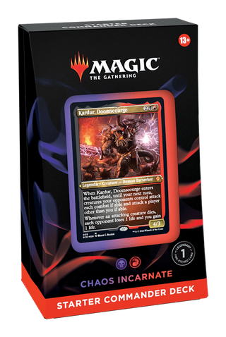 Magic: The Gathering - Starter Commander Deck - Chaos Incarnate