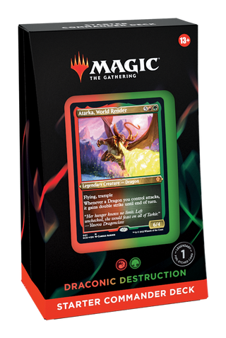 Magic: The Gathering - Starter Commander Deck - Draconic Destruction