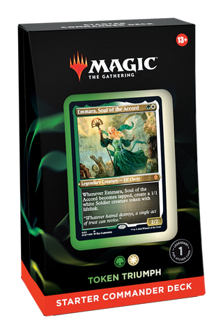 Magic: The Gathering - Starter Commander Deck - Token Triumph