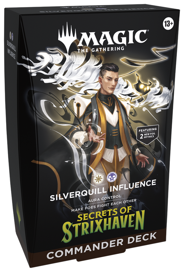 Magic: The Gathering - Secrets of Strixhaven Commander Deck - Silverquill Influence