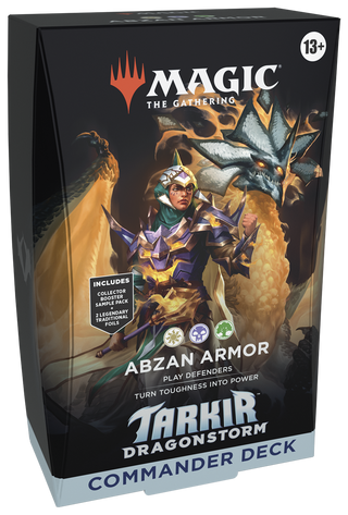 Magic: The Gathering - Tarkir: Dragonstorm Commander Deck - Abzan Armor (PREORDER - 4/11)