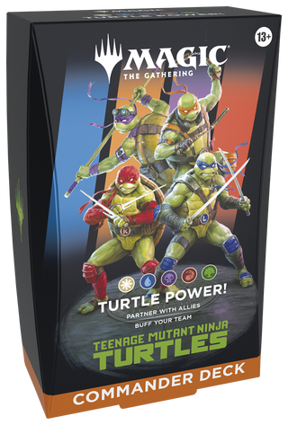 Magic: The Gathering - Teenage Mutant Ninja Turtles Commander Deck - Turtle Power!