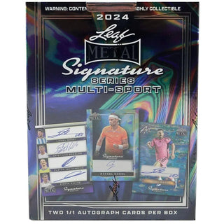 2024 Leaf Metal Sports Heroes Multi-Sport Hobby Box (Factory Sealed)