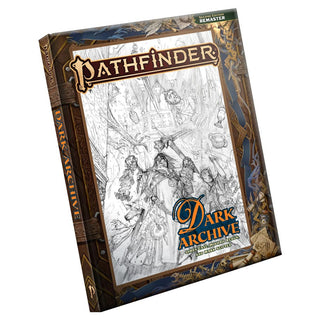 Pathfinder 2E (Second Edition) RPG - Dark Archive (Remastered Sketch Cover)