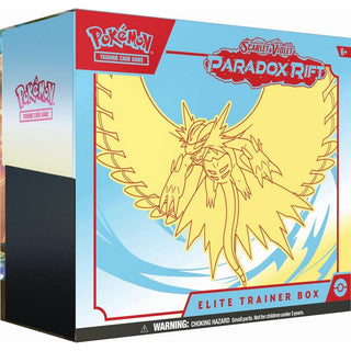 Pokémon TCG - Scarlet & Violet Set 4 - Paradox Rift (SV04) - Elite Trainer Box (Roaring Moon)