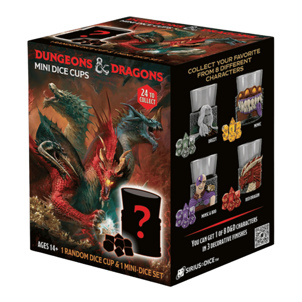 Dice - Sirius - D&D - Mini Dice Cups (Series Two)