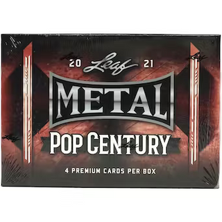 2021 Leaf Metal Pop Century Hobby Box