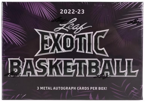 2022/23 Leaf Exotic Basketball Hobby Box