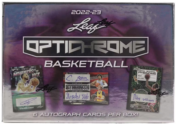 2022/23 Leaf Optichrome Basketball Hobby Box