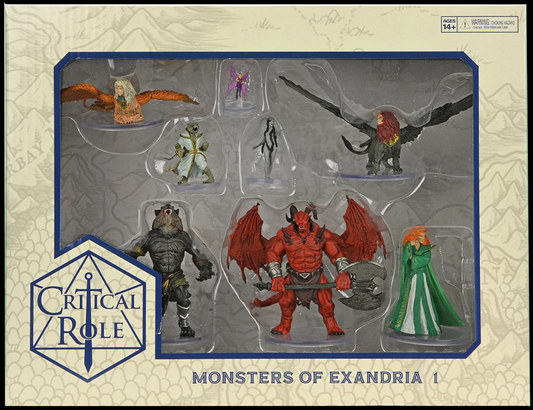 Critical Role - Painted Miniatures - Monsters of Exandria Set 1
