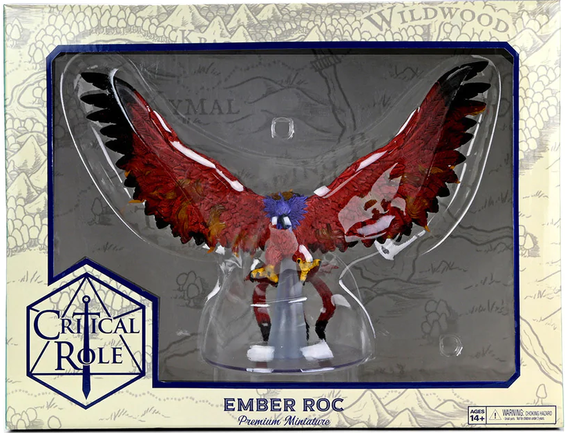 Critical Role - Painted Miniatures - Monsters of Tal'Dorei Ember Roc P ...