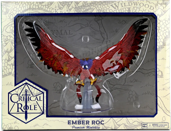 Critical Role - Painted Miniatures - Monsters of Tal'Dorei Ember Roc Premium Figure