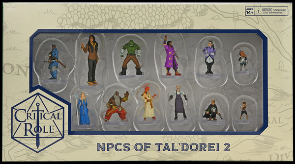 Critical Role - Painted Miniatures - NPC's of Tal'Dorei Set 2