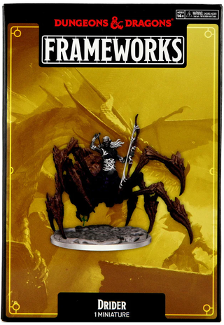 D&D - Frameworks Miniatures - Drider