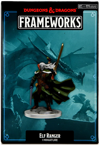 D&D - Frameworks Miniatures - Elf Ranger Male