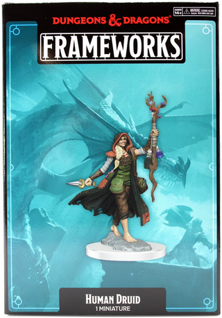 D&D - Frameworks Miniatures - Human Druid Female