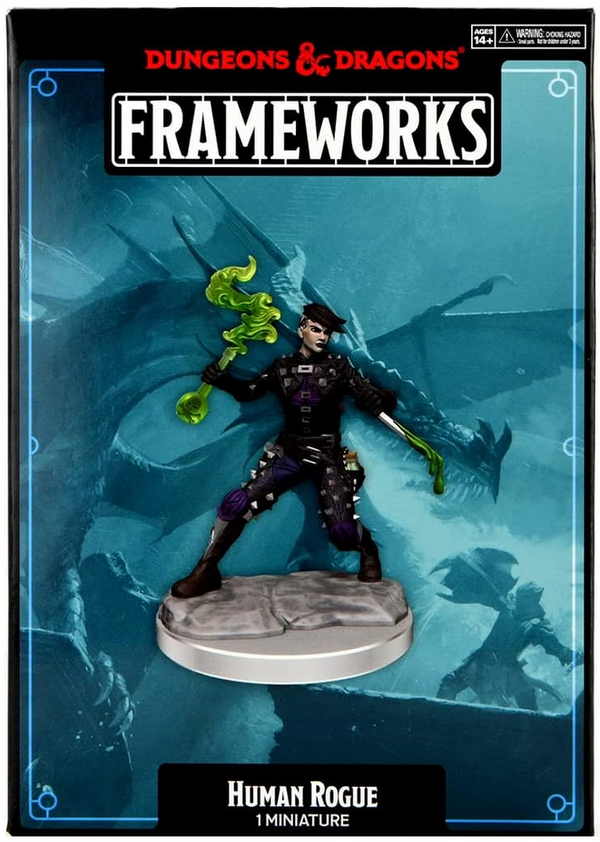 D&D - Frameworks Miniatures - Human Rogue Female