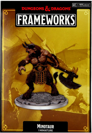 D&D - Frameworks Miniatures - Minotaur