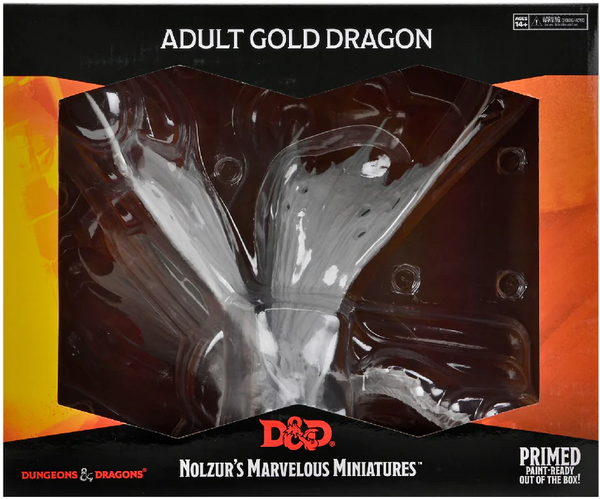 D&D - Nolzur's Marvelous Unpainted Miniatures - Adult Gold Dragon