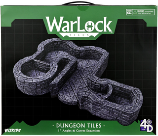 WarLock Tiles - Dungeon Tiles - 1" Angles & Curves Expansion