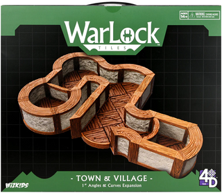 WarLock Tiles - Town & Village - 1" Angles & Curves Expansion
