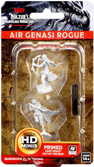 D&D - Nolzur's Marvelous Unpainted Miniatures - Air Genasi Female Rogue