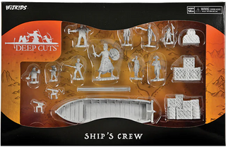 WizKids Deep Cuts - Unpainted Miniatures - Ship's Crew Boxed Set
