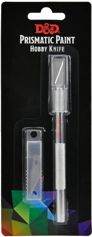 Modeling - WizKids - D&D - Prismatic Paint - Hobby Knife