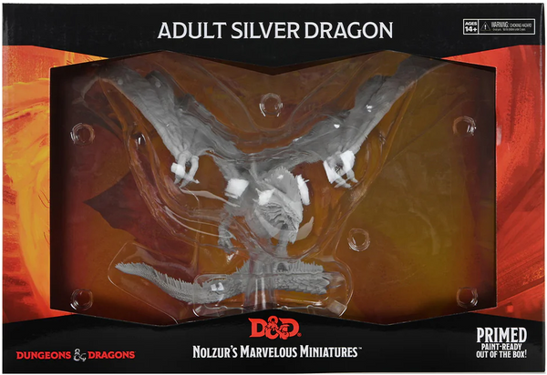D&D - Nolzur's Marvelous Unpainted Miniatures - Adult Silver Dragon