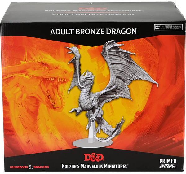 D&D - Nolzur's Marvelous Unpainted Miniatures - Adult Bronze Dragon