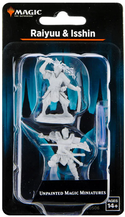 Magic: The Gathering - MTG Unpainted Miniatures - Raiyuu & Isshin