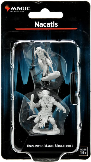 Magic: The Gathering - MTG Unpainted Miniatures - Nacatls