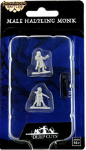 Pathfinder Deep Cuts - Unpainted Miniatures - Male Halfling Monk