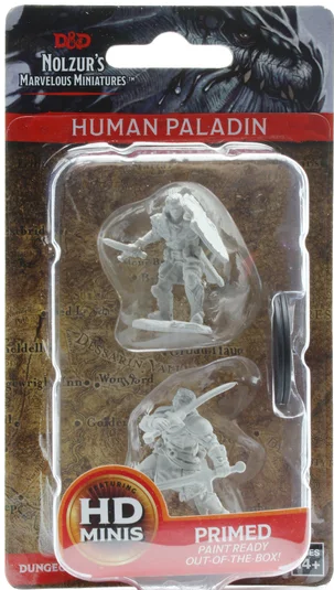 D&D - Nolzur's Marvelous Unpainted Miniatures - Human Male Paladin