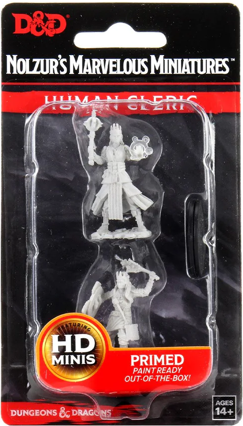 D&D - Nolzur's Marvelous Unpainted Miniatures - Human Female Cleric