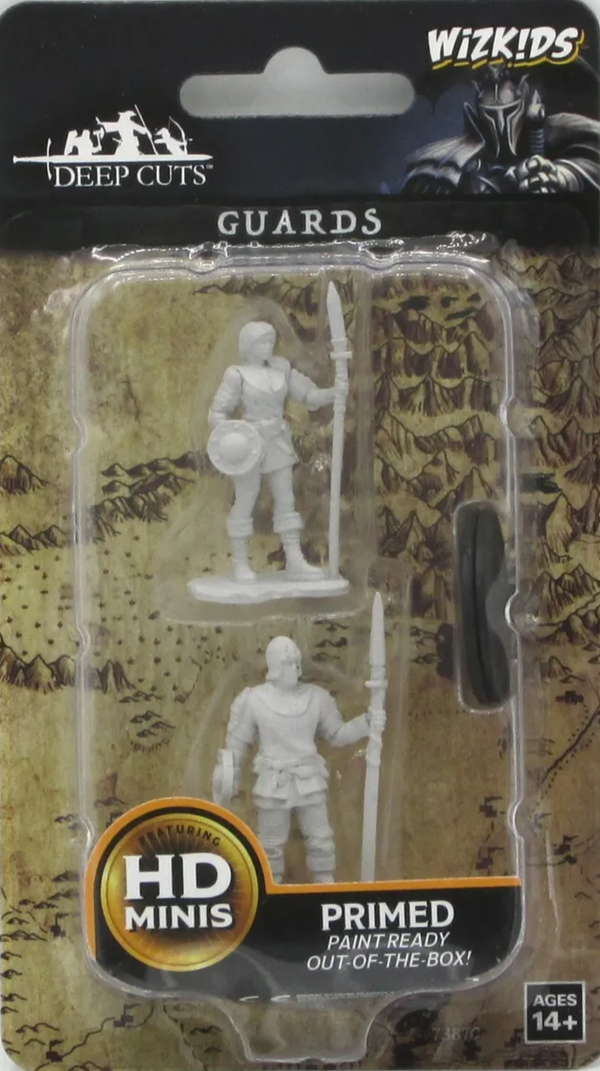 WizKids Deep Cuts Unpainted Miniatures - Guards