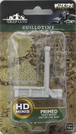 WizKids Deep Cuts Unpainted Miniatures - Guillotine