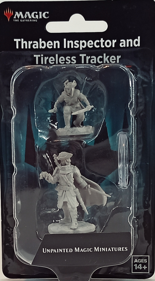 Magic: The Gathering - MTG Unpainted Miniatures - Thraben Inspector & Tireless Tracker