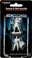 Magic: The Gathering - MTG Unpainted Miniatures - Rowan & Will Kenrith
