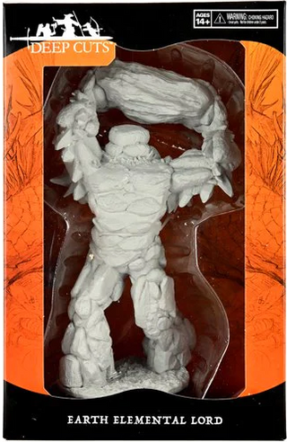 Pathfinder Deep Cuts - Unpainted Miniatures - Earth Elemental Lord