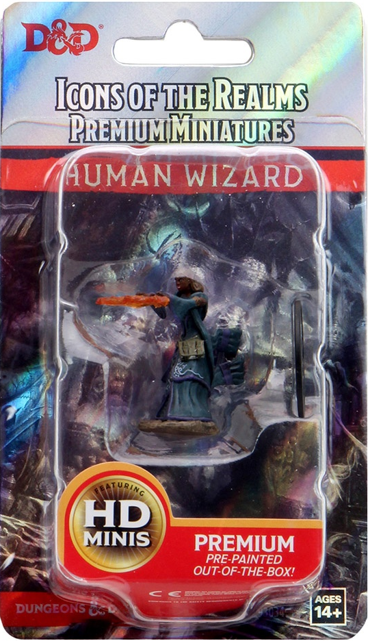 D&D - Icons of the Realms - Premium Painted Miniatures - Human Female Wizard